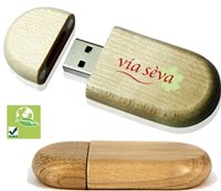 cle usb publicitaire en bois