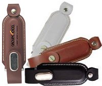 cle usb publicitaire en cuir