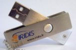 cle usb metal avec logo : cle usb twister