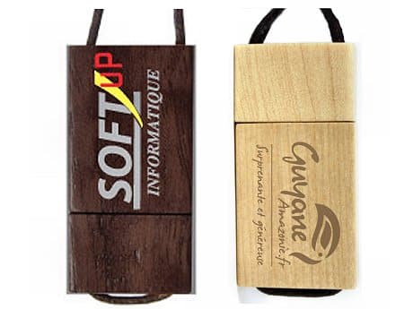 Clé USB publicitaire Bois CORDA