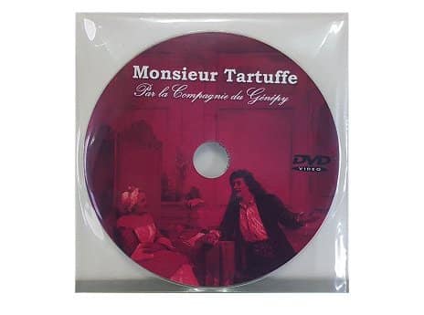 Duplication DVD en pochette plastique