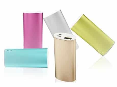 POWERBANK PUBLICITAIRE MX01 – 4400 ET 6000 MAH – BATTERIE USB EN ALUMINIUM – MARQUAGE 2 COULEURS