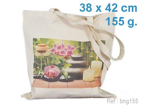 tote bag publicitaire ecru 155 g avec marquage publicitaire en France