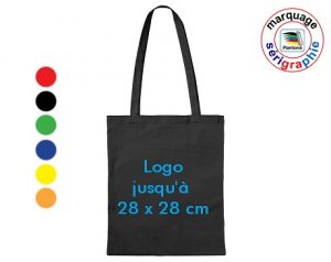 sac coton publicitaire couleur