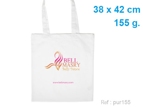 tote bag publicitaire coton blanc