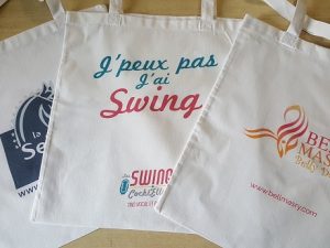 tote bag publicitaire coton blanc