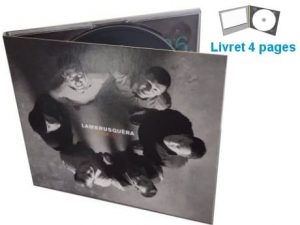 gravure cd avec digipack et livret 4 pages