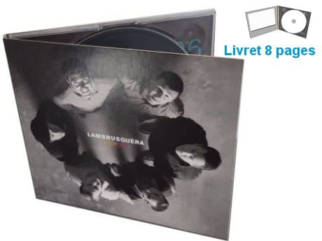 duplication cd digipack livret