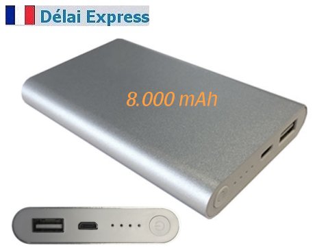 powerbank publicitaire 8000 mah