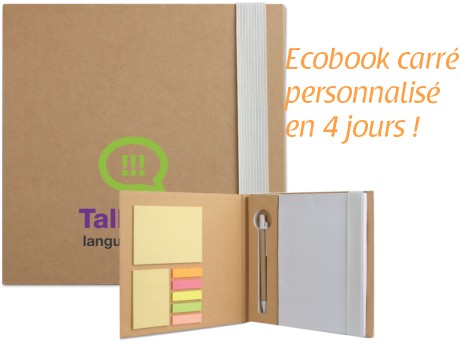 carnet de note eco personnalisé