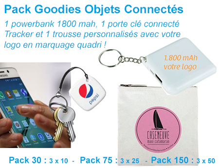 PORTE-CLES CONNECTE PERSONNALISE 'TRACKER