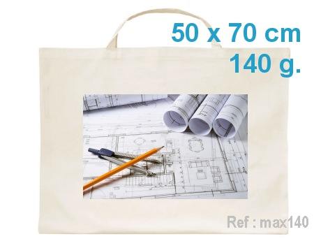 Sac publicitaire coton grand format