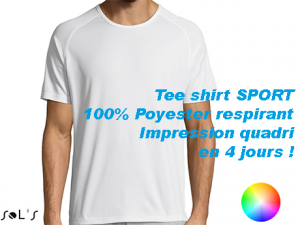 tee-shirt publicitaire SPECIAL SPORT