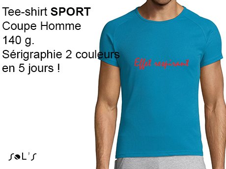 tee-shirt publicitaire de couleur SPECIAL SPORT