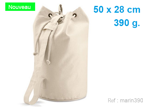 sac marin publicitaire 390 g
