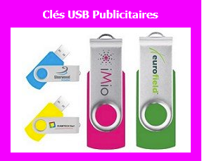  Clés USB publicitaires