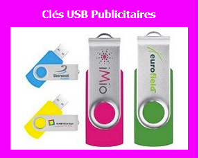 clés usb publicitaires 