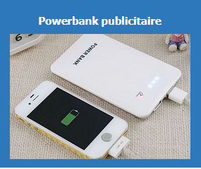 powerbank publicitaires personnalises