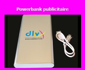 Power Bank publicitaires personnalisés