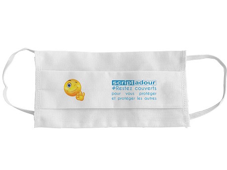 Masque anti projection SOLO Coton