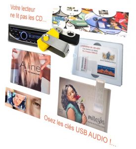 album cd en clé usb