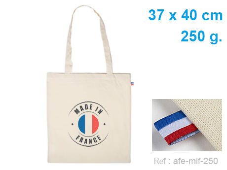 Tote bag coton MADE IN FRANCE