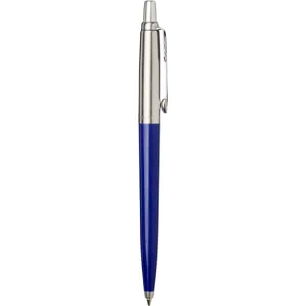 stylo bille parker made in france bleu droite