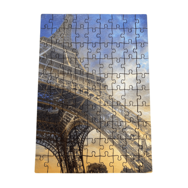 puzzle français rectangle bois
