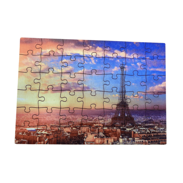 puzzle français rectangle bois